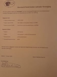 Keurkmerk nest evie x vadim